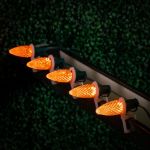 PeakPro Orange C7 LED Replacement Bulbs 25 Pack 