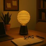 Aurora Saturn G125 LED Glass Globe Bulb