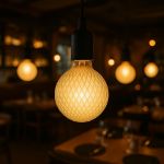 Diamond Luxe G125 LED Glass Globe Bulb