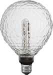 Dimpled Dawn G125 LED Glass Globe Bulb