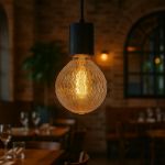 RippleLux G125 LED Glass Globe Bulb