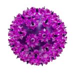 Purple 50 Light Mini Starlight Sphere 6"