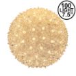 Clear 100 Light Starlight Sphere 7.5"