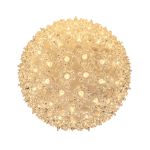 Clear 100 Light Starlight Sphere 7.5"