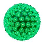 Green 100 Light Starlight Sphere 7.5"