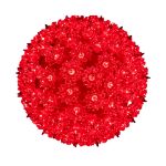 Red 100 Light Starlight Sphere 7.5" 