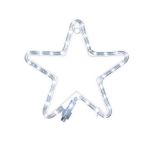 12" Small Christmas Star LED Rope Light Motif