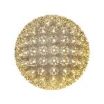 Coaxial 100 Warm White LED 7.5" Sphere