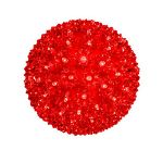 Coaxial 100 Red LED 7.5" Sphere